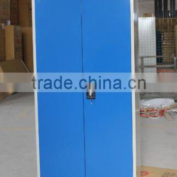 Hote sale bule swing door steel storage cabinet