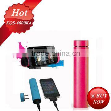 power bank speaker 4000mah 5V/1A 3 in 1 power bank