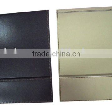 Leather fashion mini table cosmetic mirror