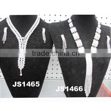 Fancy Glitter Rhinestone Bridal Jewelry Set