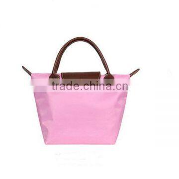 Nylon Waterproof Colorful Handbag For Shopping