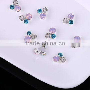 2016 New Nail Rhinestone Alloy Flower 3D Nail Art Decoration Glitter Tips DIY For Nail Art Designs Pictures