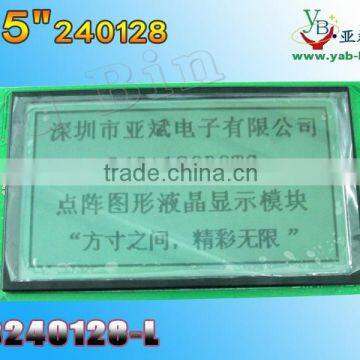 monochrome graphic lcd 240x128 lcd display module,outline size 241X125.5X11.2 mm