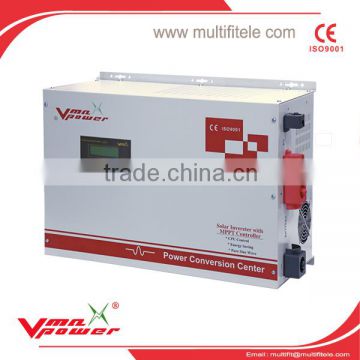 HOT SALE!!! pure sine wave built in MPPT charge controller hybrid solar inverter 2000w