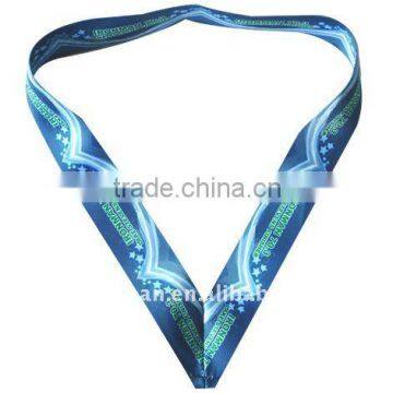 Sublimated medal neck ribbons