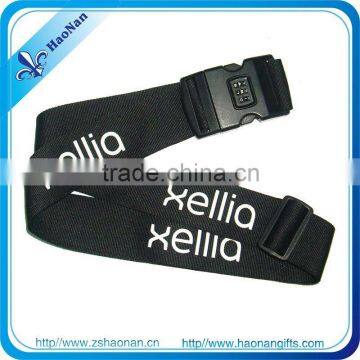 Customized luggage straps with detachable buckle