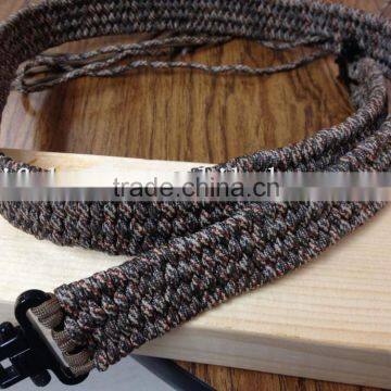 Fishtail / Trilobita Bar Style Weaving Paracord Survival Rifle Slings Hunting Gun Paracord Rifle Slings