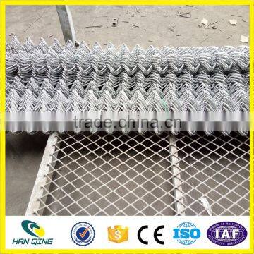 Hot Dipped Galvanized Steel Wire Chain Link Fence With 60mmX60mm Opening photo-3