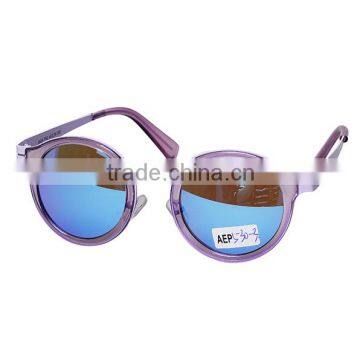 2016 new style high quality fashion sunglasses with Metal and plastic combination frame