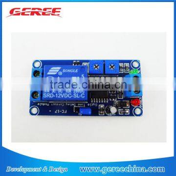 adjustment 1-200 seconds songle Cycle time Delay relay switch Module 12v 10A