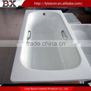 Top quality White enamel steel bathtub Handles