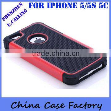 Durable Soft Silicon Back Case For iPhone 5/5S