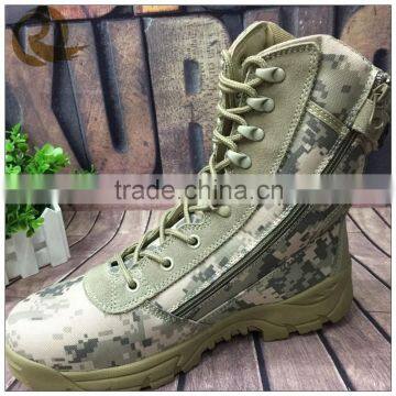 Hot sale low ankle camouflage army combat desert boots