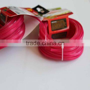 Card Head Triangle Shape grass Trimmer Line For Grass Cutter