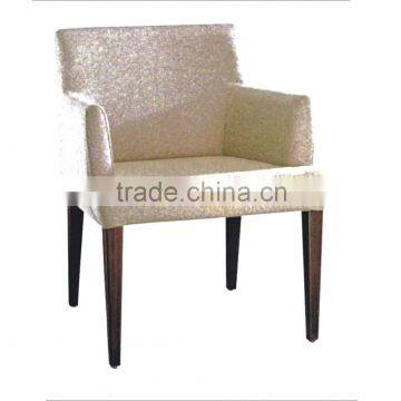 Modern single seat armrest comfortable banquet chair