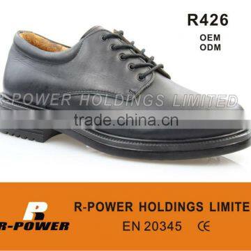 Full Grain Leather Executive Safety Shoes R426