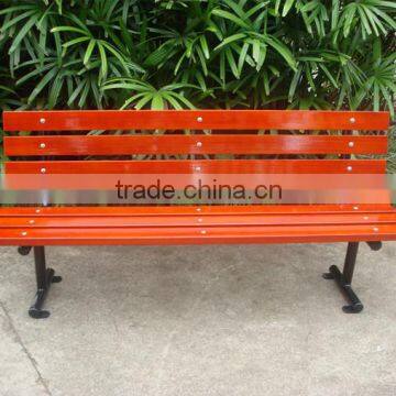 Oudoor hardwood bench outdoor bench with back