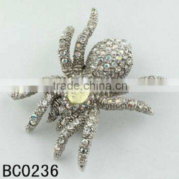 2013 Fashion Bangjin Spider Brooches In Bulk