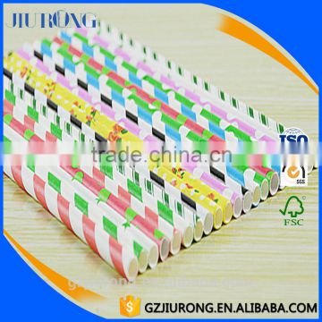 Weding birthday party customized paper straws