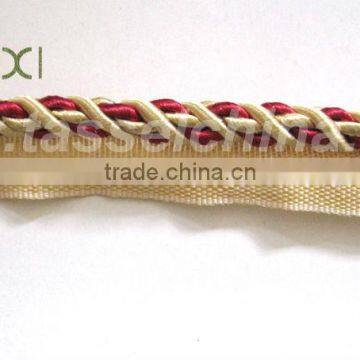 10mm Polyester Cords With Lip for Sofa