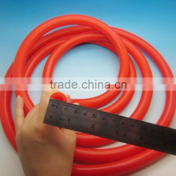 Eco-friendly Customized 11*18 mm FDA red heat resistant elastic silicone rubber cord