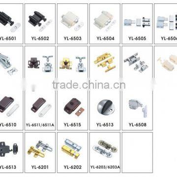 Brown Plastic Door Latch Spring Bolt