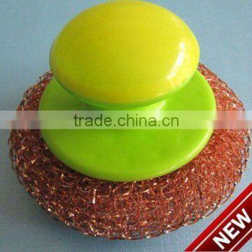 hot shiny galvanized mesh scourer