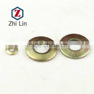 Carbon Steel DIN6796 Butterfly Washer /wing Washers /knurled Butterfly Spring Pattern Gasket photo-4