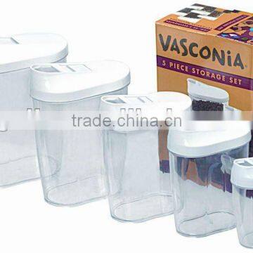 Plastic storage container 10pcs set