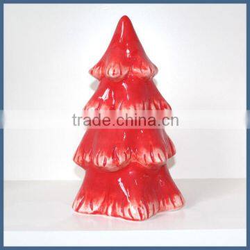 Christmas Decoration Supplies Ceramic Christmas Tree Shape Jar photo-6