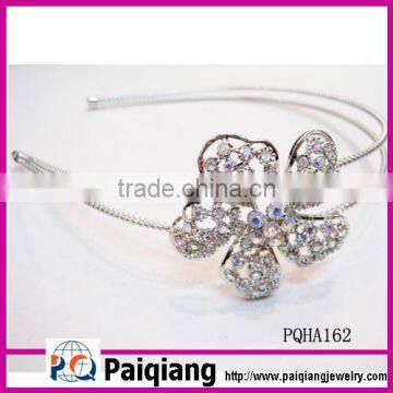 hotsale flower shaped rhinestone design hair band