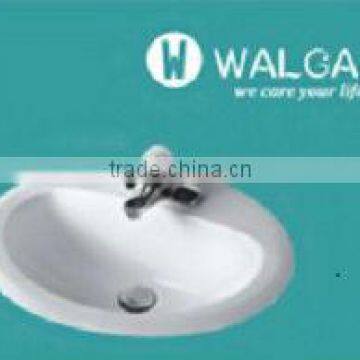 Hot china ceramic drop-in sinks with cUPC