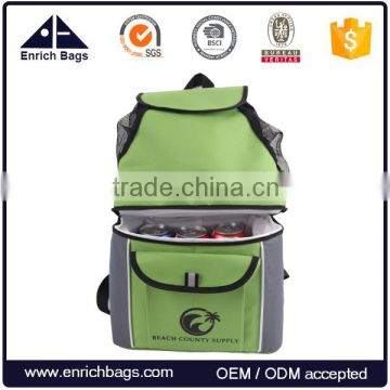 Enrich travel beach cooler bag backpack for drink and snacks