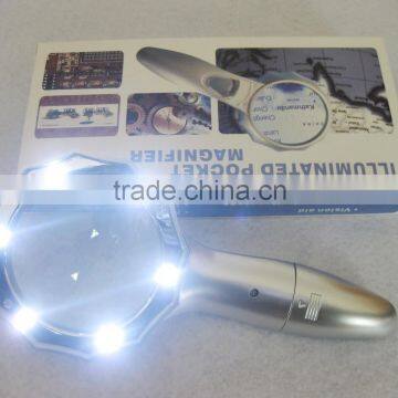 Handheld Lighted Magnifying Glass/led Illuminated Magnifier photo-3