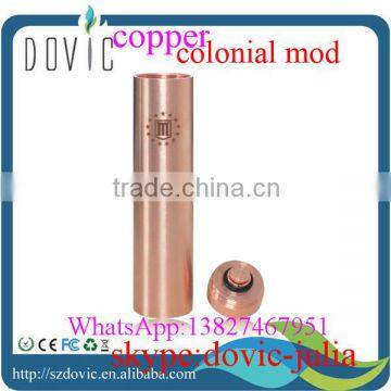 Copper colonial mod VS Aluminum colonial mod,more customers prefer Pure Copper colonial mod clone with best price