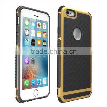 Full Body Protecting TPU + PC Hybird Slim Armor Case Cover for Iphone 6 photo-4