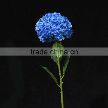 Big artificial hydrangea flowers with single stem/artificial flower shop