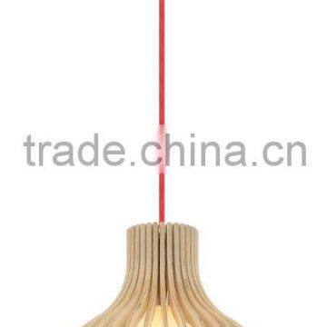 New Wood Birdcage Chandelier,Bentwood Pendant,Hanging Lamp photo-2