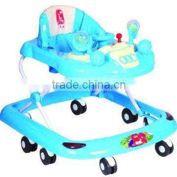 blue baby walker