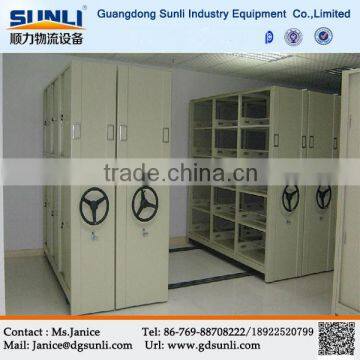 Steelite Sliding Mass Compact Metal School Library Removable Book Mobile Shelving photo-6