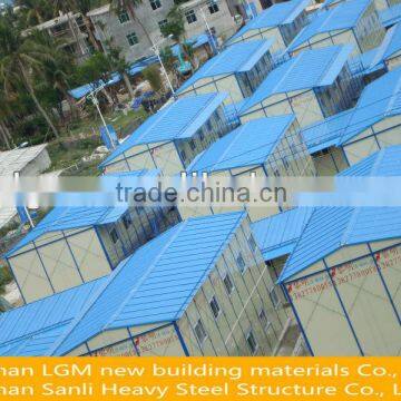 EPS insulated sandwich panel prefabricated steel house