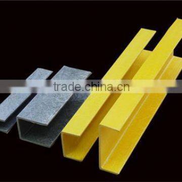 high strength fiberglass pultruded channel