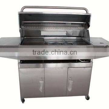 6 Burners Auplex Round Propane Grill with Rotisserie/ Skewer