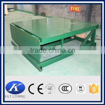 6T stationary loading dock ramp hydraulic dock leveler