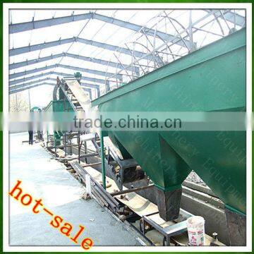 Fertilizer equipment, drum screening machine