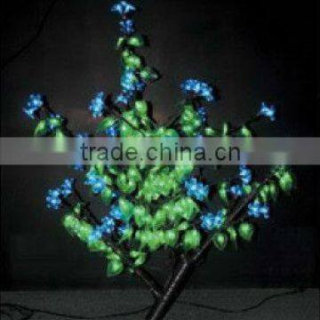 LED cherry light with PVC leaves