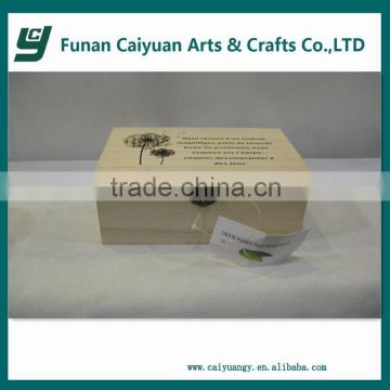 high quality custom printed wood boxes