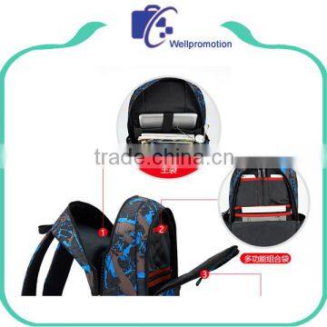 Customized Boys School Backpack Bag / Polyester Backpacks With Custom Logo Supplier's Choice photo-4