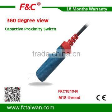 M18 NPN NO Capacitive proximity Switch Sensor                        
                                                Quality Choice