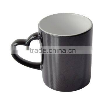 11oz Heart Handle Color Changing Mug(Gloss) photo-2